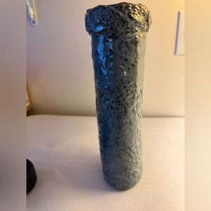 Handmade ceramic floral vase designed and signed